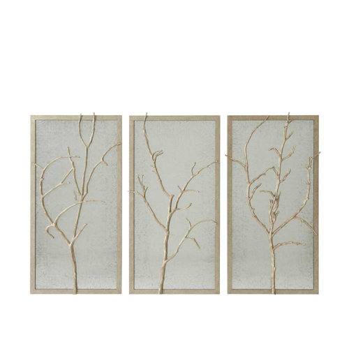 Luxury Mirrored Wall Accents Perigold